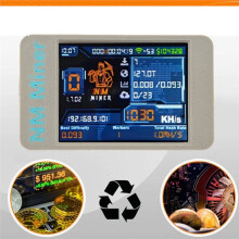 1030KH/S NerdMiner PRO NMMiner BTC Solo Miner Bitcoin Crypto Solo Lottery Miner 2.8 Inch Color Display Miner
