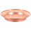 Tigela de Cobre para Gato, 6 Polegadas, Anti-Virada, Metal Martelado à Mão, Cor Dourada para Comida e Água 1
