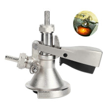 Keg Coupler, 304 Stainless Steel A Type Beer Keg Dispenser Connector, for Bars Restaurants Pubs Hotels Home Use