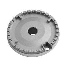 Cooker Hat Set Oven Gas Hob Burner Kit compatible with SABAF Gas Stove, Zinc Alloy, 6 Gas Range Hoods 5 Flame Diffusers