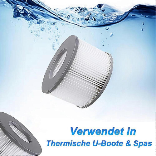 Replacement Filter Cartridges 6 Pack, compatible with MSpa 2020+ Models Inflatable Pools Hot Tubs Spas