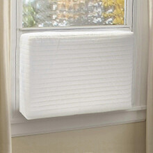 Binnenhoes voor raamairconditioner, 63,4 x 43,2 x 7 cm, dubbelwandige gewatteerde isolatie, machinewasbaar.