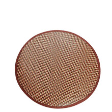 Tapis rafraîchissant pour animaux de compagnie 40 x 40 cm rotin synthétique auto-rafraîchissant lavable portable pour intérieur extérieur