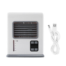 Mini Portable Air Conditioner Humidifier Air Cooling Fan, ABS Material, 3-10 Personal Space Cooling, Strong Quiet Low Power, Compact Lightweight