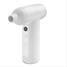 Handheld Electric Jet Blower Fan 110000 RPM 4 Hours Battery Life Portable White for Outdoor Camping Car Cleaning