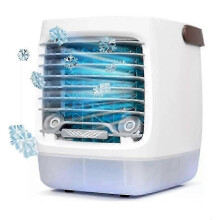 Tragbarer Verdunstungskühler, wiederaufladbares persönliches Kühlgerät 2.0 mit 550-ml-Wassertank und Insta-Frost-Technologie