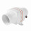 Ventilador em linha 24V DC 4 polegadas, ABS resistente a UV e envelhecimento, 456 m³/h para ventilação de porão de RV e iate 1