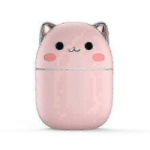 Mini Humidifier 250ml USB Desktop Quiet with 2 Spray Modes, Soft Night Light 45 Degree Oblique Spray