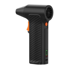 Electric Air Duster 11000RPM Brushless Motor 2600MA Rechargeable Lockable Speed 12Min Run Time Multicolor