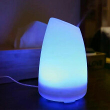 Aromacare Essential Oil Diffuser, Compact Cool Mist Humidifier, 7 Colors Lights, BPA Free, Auto Shut Off, for Home Office Desk