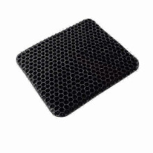 Ortopedický gélový sedací vankúš 42x39x4 cm, ergonomický dizajn na úľavu od bolesti chrbta, kompatibilné s kancelárskou stoličkou a autom