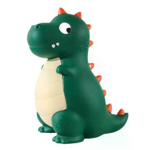 Salvadanaio a forma di dinosauro, infrangibile, in PVC, per risparmiare monete, decorazione per la cameretta dei bambini.