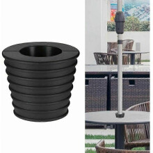 Schirmständer mit 1,5-Zoll-Schirmbein für Terrassentische oder -ständer, stabilisiert den Schirm, platzsparendes Mehrschichtdesign