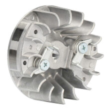 Volano magnetico per motosega, in metallo, compatibile con Husqvarna 136 137 141 142, ricambio diretto 530059637