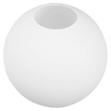 Round Glass Lampshade, White Glass, 30mm Caliber, 10x10x10cm, Replacement for Table Lamps and Floor Lights
