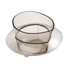 Transparent Measuring Cup compatible with Vorwerk TM5 TM6 TM31, Plastic Food-Safe Replacement Measuring Accessory with Graduated Scale