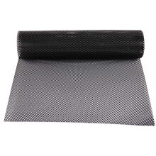 Musta auton maskin verkko, 100 * 33 cm alumiinia, yleismallin säädettävä, suojaa jäähdytintä ja välijäähdytintä moottoritilaa