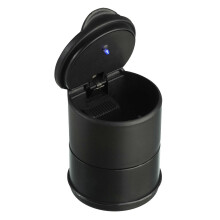 Cenicero para coche con tapa, recipiente portátil y compacto para cenizas, compatible con Mazda CX-5 2017-2023, para uso exterior en el coche.