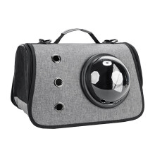 Transportín para mascotas aprobado por aerolíneas, 40x26x26 cm, para gatos y perros pequeños
