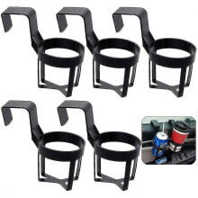 Adjustable Folding Car Cup Holder Compatible with Universal Vehicles for Beverage Cans and Water Bottles