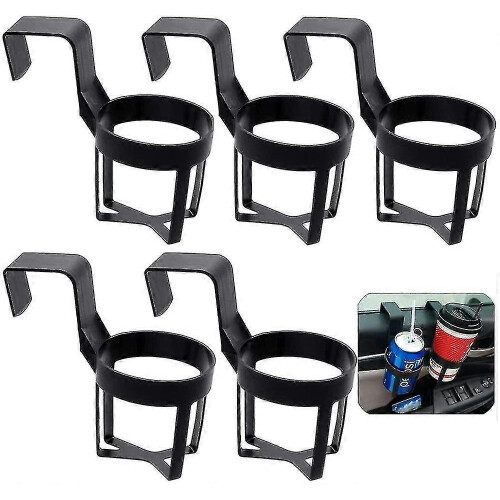 Adjustable Folding Car Cup Holder Compatible with Universal Vehicles for Beverage Cans and Water Bottles
