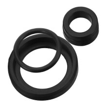 Beer Keg Seal Replacement Kit, 3Pcs Rubber Beer Dispenser Gasket Set, Airtight Leak-proof for Kegging Systems
