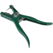 Ear Tag Pliers Applicator Tool with Spare Pin for Animal Husbandry, Green Metal