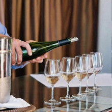 Wine Pourer Discs 3 Inch 76mm 0.15mm Silver PET Drip-proof Reusable 300 Pieces