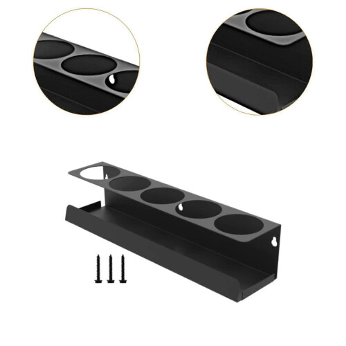 Wall Mount Spray Can Holder for Garage Workshop Storage Metal Rack 2