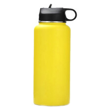 Compact Adventure Water Bottle, 18/8 Stainless Steel Double-Wall Vacuum Insulation, Leak-Proof