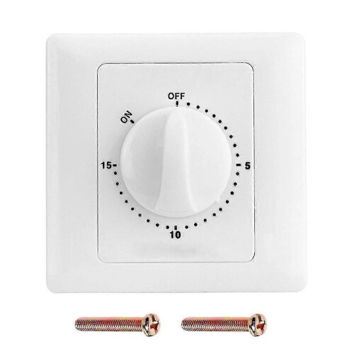 Time Switch Countdown Timer Controller Socket, 86 Panel, ABS Shell High Conductivity Copper, for Household Electrical Appliances 2