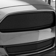 Rede de Malha para Grade de Carro Preta, Alumínio, Ajustável Universal, Cortável, Protege Intercooler Radiador Compartimento do Motor