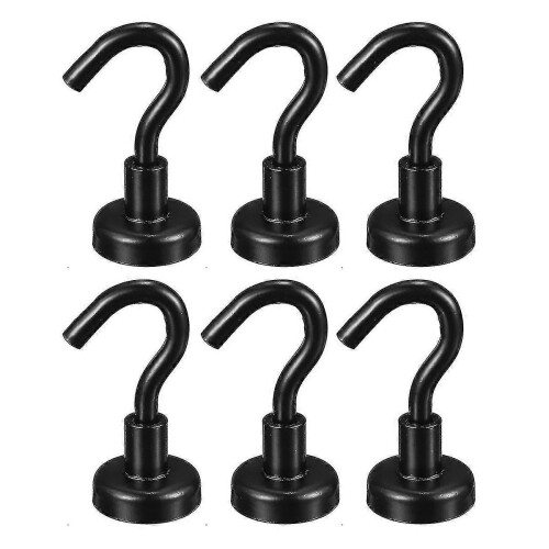 Magnetic Hooks 10 Pack, 9kg Heavy Duty for Fridge, Ceiling, Van Walls