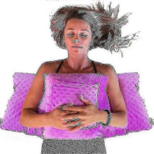 Mastectomy Pillow for Post-Surgery Recovery, Chest Support, Seatbelt Protection