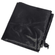 Copertura protettiva per bombola del gas, impermeabile e antipolvere, per esterni, 31x59 cm, in poliestere nero.