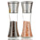 Salt and Pepper Grinder Set Adjustable Ceramic Mill Stainless Steel Glass 1