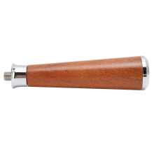 Portafiltro M10 con mango de madera compatible con cafetera italiana, Dalbergia Cochinchinensis