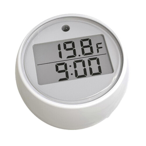 IJsbadthermometer met timer, LED-display, waterdichte, drijvende temperatuurmeter