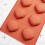 Muschelförmige Silikon-Backform für Muffins, Kuchen, Pudding, Eiswürfel, Brownies 4