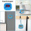 Digital Timer with Large Display, Magnetic Back, Memory Function, Mute Mode 1