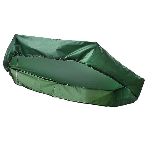 Sandpit Cover 230x200cm Hexagonal Waterproof Oxford Cloth Polyester Dustproof Protective Canopy Drawstring