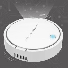 Robot aspirador automático inteligente, ultrafino de 68 mm, 60 minutos de autonomía, carga USB, para la limpieza de suelos de baldosas.
