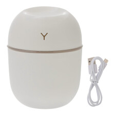 Portable USB Mist Humidifier, Durable Plastic Desktop Humidifier for Home Indoor Room Humidification