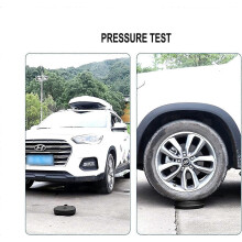 Portable Folding Retractable Stool, Black Standard, 250kg Weight Capacity, for Outdoor Hiking Fishing Hunting