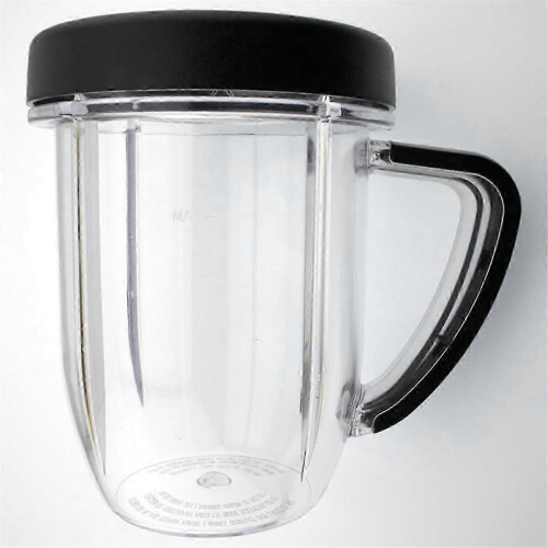Replacement Cup Compatible with Nutribullet RX NB-301 Blender 30oz Durable Plastic Jar 2