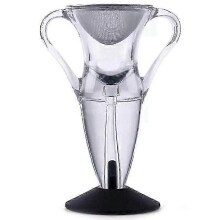Magic Wine Decanter Aerator, Food Grade ABS Silicone, Transparent Black, for Red and White Wines, Wine Bar Accessory for Travel Parties Families