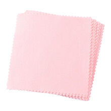 Mikrofaser-Brillenreinigungstuch, 80er-Pack, 10 x 10 cm, rosa, zum Polieren von Schmuck, Kameraobjektiven und Bildschirmen