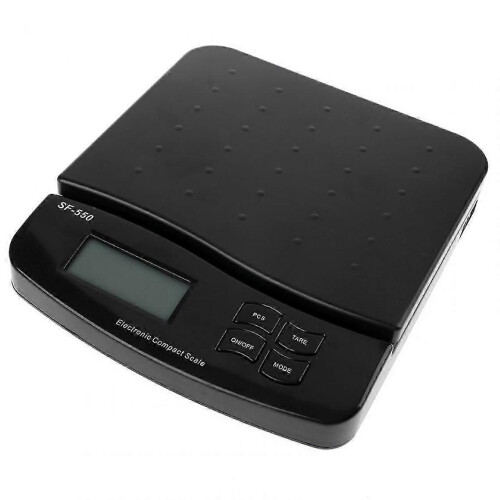 LCD Digital Kitchen Scale, High Accuracy Measurement, Wide LCD Display, Tare Function, Auto Off, Black 2