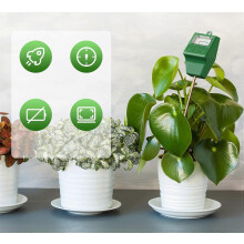 Bodenfeuchtemesser, Bodenhygrometer mit Einzelsonde für Garten, Rasen, Landwirtschaft, Zimmer- und Gartenpflanzen