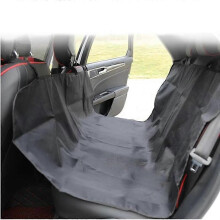 Pet Car Seat Cover Protector, Waterproof Oxford Fabric, 135 x 125cm, Foldable Hammock Pet Mat for Car Back Seat